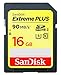 SanDisk Extreme Plus SDHC UHS-I/U3 16GB Memory Card Up to 90MB/s Read (SDSDXSF-016G-GNCIN)