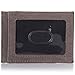 Alpine Swiss Men's Wallet Leather Money Clip Thin Slim Front Pocket Wallet, Gray