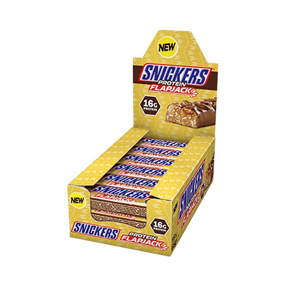 Mars Snickers Protein Flapjack Bar, 65 g, 18-Count