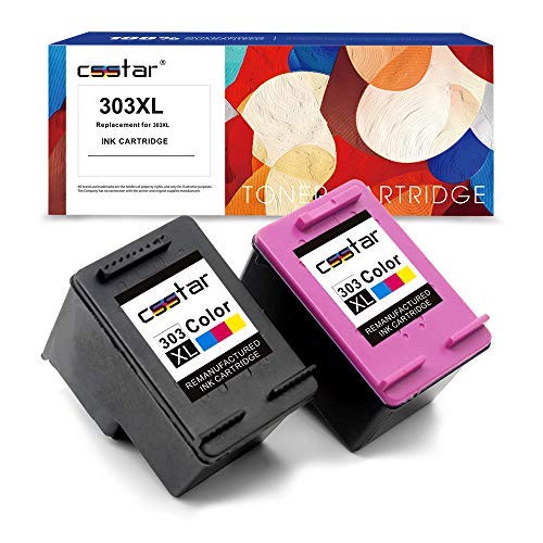 HP Envy Photo 6230 6234 7134 7830 6220 7130 6232 Impresora Negro y Color  CSSTAR Remanufacturado Cartuchos Tinta Reemplazo para HP 303 XL 303XL para  HP Tango X Impresoras y accesorios Accesorios para impresoras  futakuchi-hakata.com