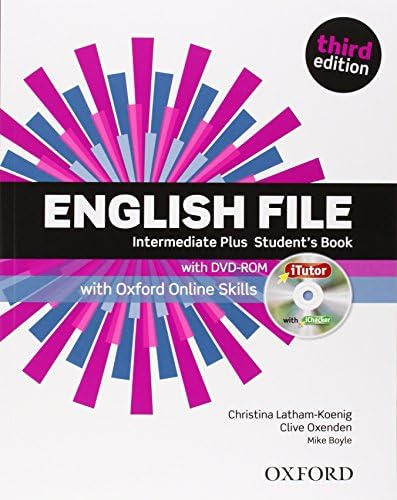ENGLISH FILE THIRD EDITION INTERMEDIATE PLUS STUDENT'S BOOK WITH ITUTOR AND ONLI