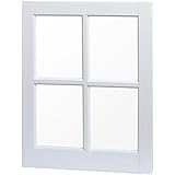Utility Fixed Barn Sash Vinyl Window Amazon Com