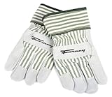 Forney 53186 Cowhide Leather Palm Premium Women's Work Gloves, Medium