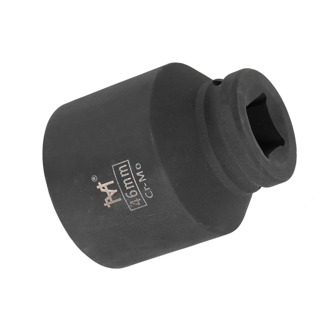 Unifizz 3/4 Inch Drive - 46mm Deep Impact Socket with 6 Point Design, Heat-Treated Cr-V Steel 78mm Length, Metric Sizes