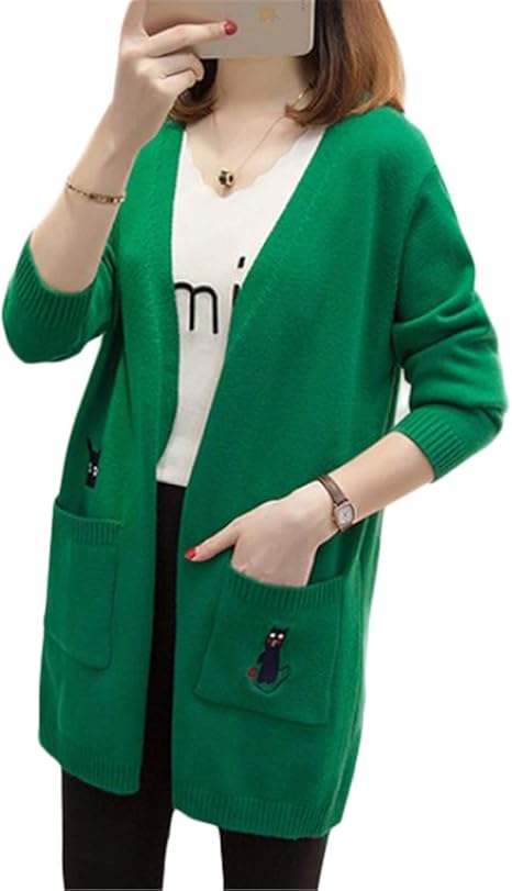 Amazon Hokibe カーディガン レディース ニット 長袖 春秋 薄手 可愛い セーター ゆったり ジャケット トップス 軽量 羽織り アウター きれいめ 冷房対策 シンプル カジュアル おしゃれ カーディガン ボレロ 通販