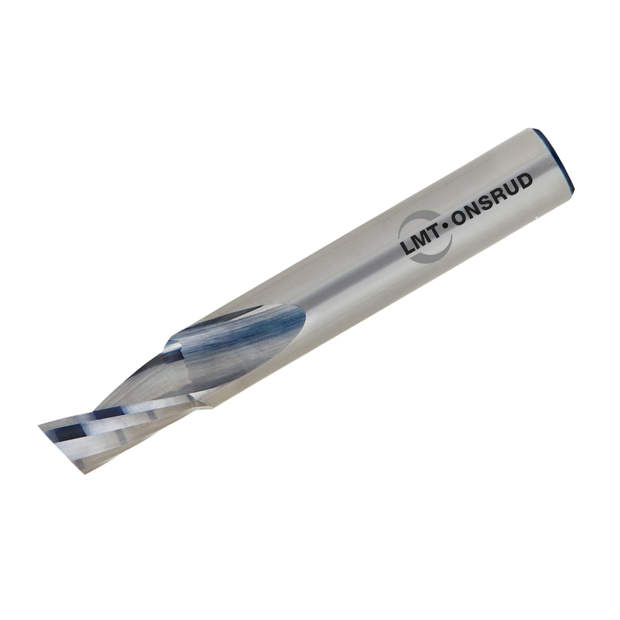 LMT Onsrud 63-776 Solid Carbide Upcut Spiral O Flute Cutting Tool, Inch, Uncoated (Bright) Finish, 21 Degree Helix, 1 Flute, 3.0000 Overall Length, 0.2500 Cutting Diameter, 0.2500 Shank Diameter by LMT Onsrud