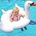 Amxylife White Swan Baby Swim Ride-On Float Swimming Pool Toys Inflatable Swimming Ring for Kids (31