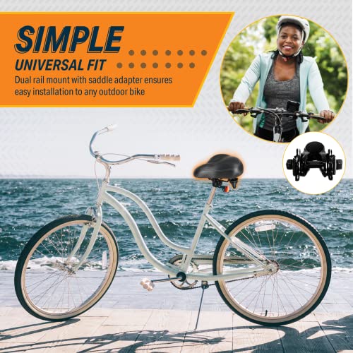 Bikeroo Extra Padded Bike Seat Comfortable Bike Seats for Men & Women