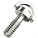 Yosoo Stainless Steel Flat Head D Shaft D Ring 1/4
