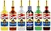Torani Syrup, Assorted Summer Flavors, 750-ML (Pack of 6)