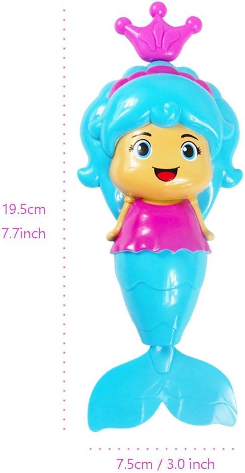 wind up mermaid bath toy