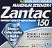 Zantac 150, Maximum Strength, Cool Mint Tablets, 24 Count