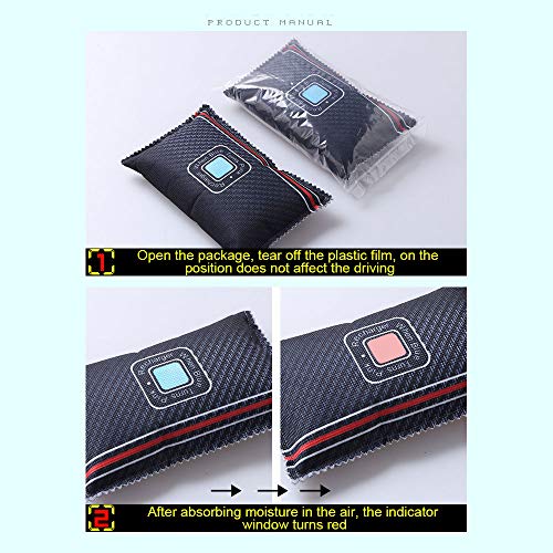 Leaftree Desiccant Dehumidifier Car Dehumidifier Durable Universal Bag Silica Gel Dry Car Air Dryer