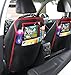 Kick Mat Car Seat Protector & Back Seat Organizer with Tablet Holder for Kids, Babies And Toddlers, Storage Pockets And Premium Quality