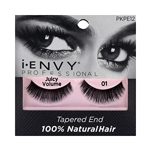 I-ENVY Strip Lash/cils bande Juicy Vol 01 (Pkpe12), ne pas appliquer