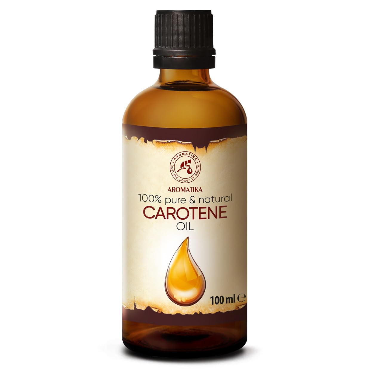 Carrot Oil 100ml - Germany - 100% Pure & Natural - Best Care Oil for Skin - Hair - Body - Personal Care - Carotene Oil