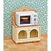 Calico Critters, Doll House Furniture and Décor, Microwave Cabinet