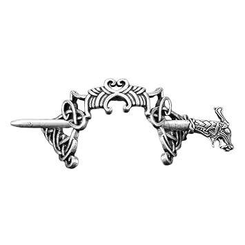 Sharplace Vintage Wikinger Knoten Haarnadeln Keltischer Knoten Haarspange Hair Clips Haarschmuck Wikingerhaar Accessoires Amazon De Beauty