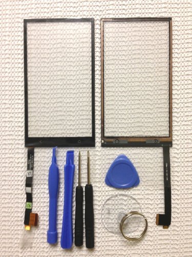 OEM HTC One M7 Touch Digitizer Glass Lens Screen Replacement Parts + Tools