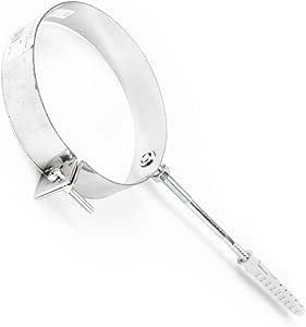 Acero inoxidable, chimenea de chimenea, soporte de pared abrazadera con