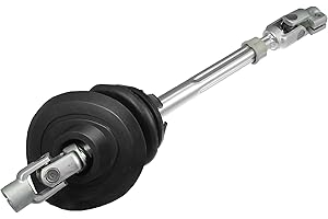 X AUTOHAUX Steering Shaft for Audi SQ5 3.0L V6 2014-2017 for Audi Q5 3.0L V6 2013-2017 Lower Intermediate Steering Column 8R1