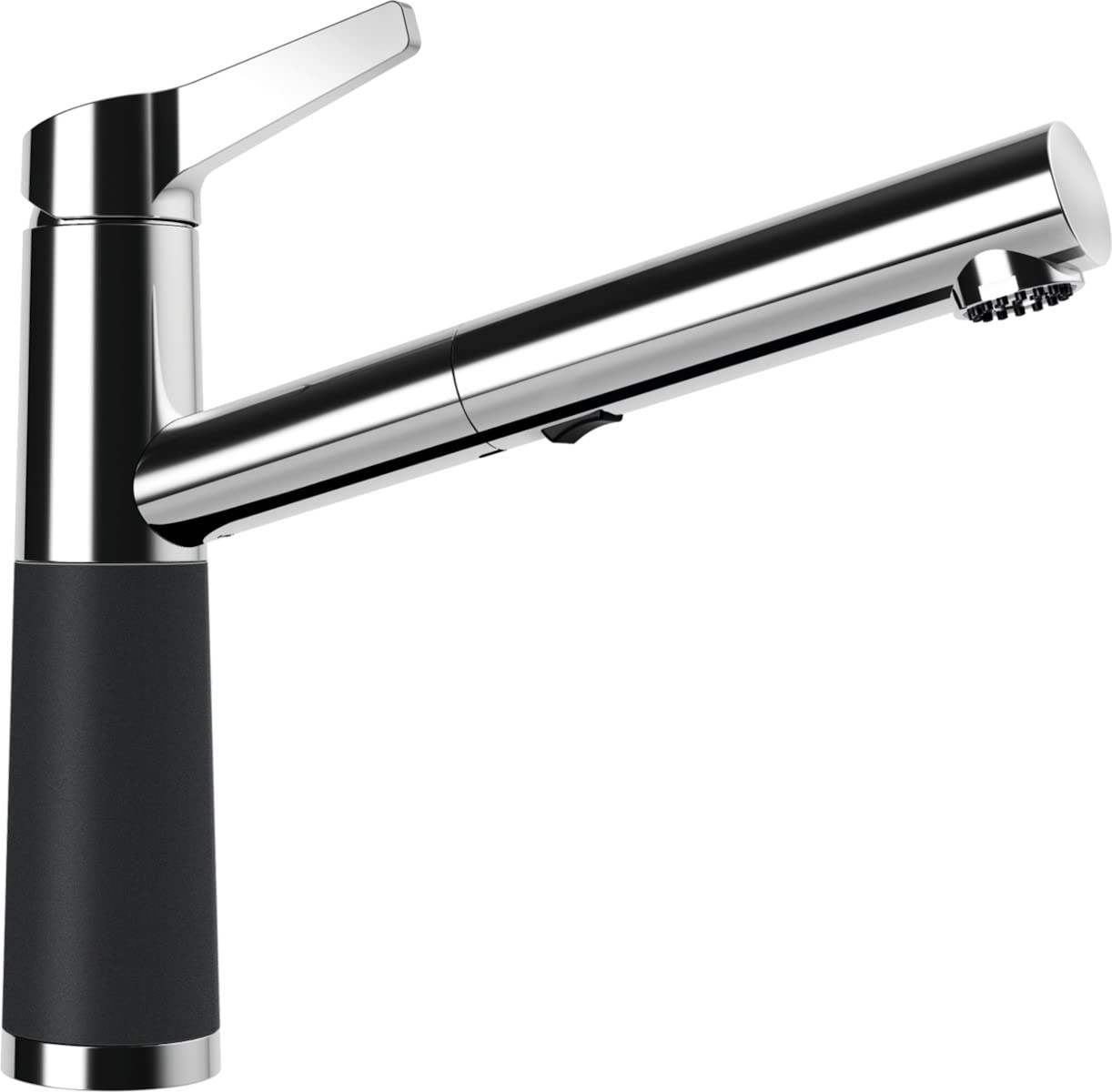 Schock SC-510 Magma Kitchen Tap - High Pressure Tap Cristadur with Extendible Hose Spray and Standard Connections