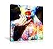 AMEMNY Sexy Art Woman Nude Bedroom Decoration Wall Art Canvas Painting Abstract Colorful Fashion Posters and Prints Painting Decor Living Room Background Painting Framed Ready to Hang