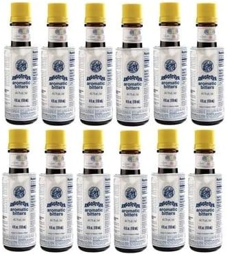 Angostura Aromatic Bitters, 4 Fl Oz, 2 Count (Pack of 6)