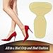 Burlingham's Heel Pads: High Heel Gel Inserts for Women, Heel Grips/Heel Cushions, Foot Pad Liners for Heel Insoles (2 Pairs)