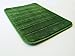 Dogbed4less 24''x17'' Luxurious Micro Plush Anti Skid Memory Foam Bath Mat Rug (Green)