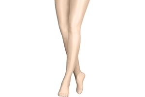 WIGYM Girls' Women's Nude Dance Tights Skin Colored Tights Opaque Shimmer Leggings for Ballet, Jazz, Gymnastics, Yoga