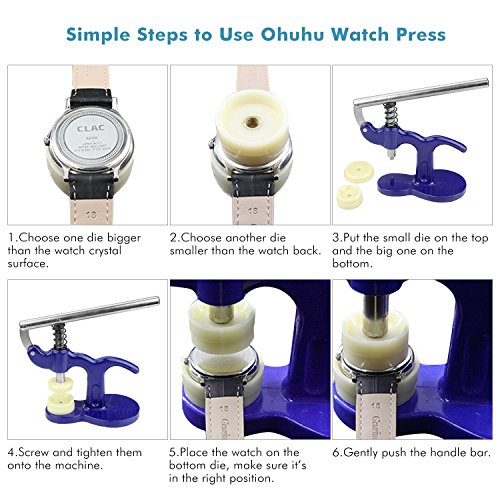 Ohuhu Repair Tool (Model: Watch Press Set) - Image 5