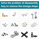 LARXOH-Universal-Socket-Multi-function-Sockets-Magic-SocketRatchet-wrench-setProfessional-Wrench-Power-Drill-Adapter-7-19mmSuper-Unique-Repair-ToolsBest-Gifts-for-Men