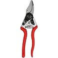 Felco Pruning Shears (F 16) - High Performance Swiss Made Left-Handed One-Hand Garden Pruner with Steel Blade