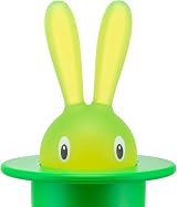 Alessi Magic Bunny Toothpick Holder Green PMMA Designed by Stefano Giovannoni view 3