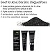Petra Organics Blackhead Remover Mask - Charcoal Peel Off Mask - with Activated Charcoal & Vitamin E - Natural Blackhead Remover