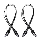 BCP 2pcs 70cm Bicycle Motorcycle Bungee Elastic Cord Luggage Strap