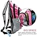 Hydration Backpack, Bukm UltraLight 2L Hydration Pack with Water Bladder Camping Hunting Running Hiking Cycling Walking Climbing Skiing Bag Daypack for Men Women Kids (Pink)