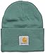 Carhartt Men's Knit Cuffed Beanie (Closeout), Blue/Green, One Size