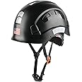 GREEN DEVIL Safety Helmet Hard Hat Adjustable Lightweight Vented ABS Work Helmet 6-Point Suspension ANSI Z89.1 Approved Ideal for Industrial & Construction