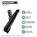 Janitorial Heavy Duty 1 1/2 inch Vacuum Cleaner Floor Brush Tool Attachment fits ProTeam Floor Brush Vacuum Attachment Tool For Proteam Dustcare Hoover Oreck Commercial Backpack Vacuums; 14 inch wide; Compare To Part # 100144