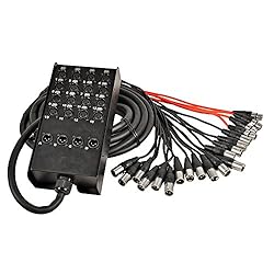 Seismic Audio SACB-16x4x25 16-Channel XLR Low