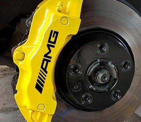 Bls Graphics X8 Mercedes Amg Gebogener Bremssattel Vinyl Emblem Aufkleber Hi Temp Weiss Merchandiseprodukte Auto Motorrad Suenaacampo Com