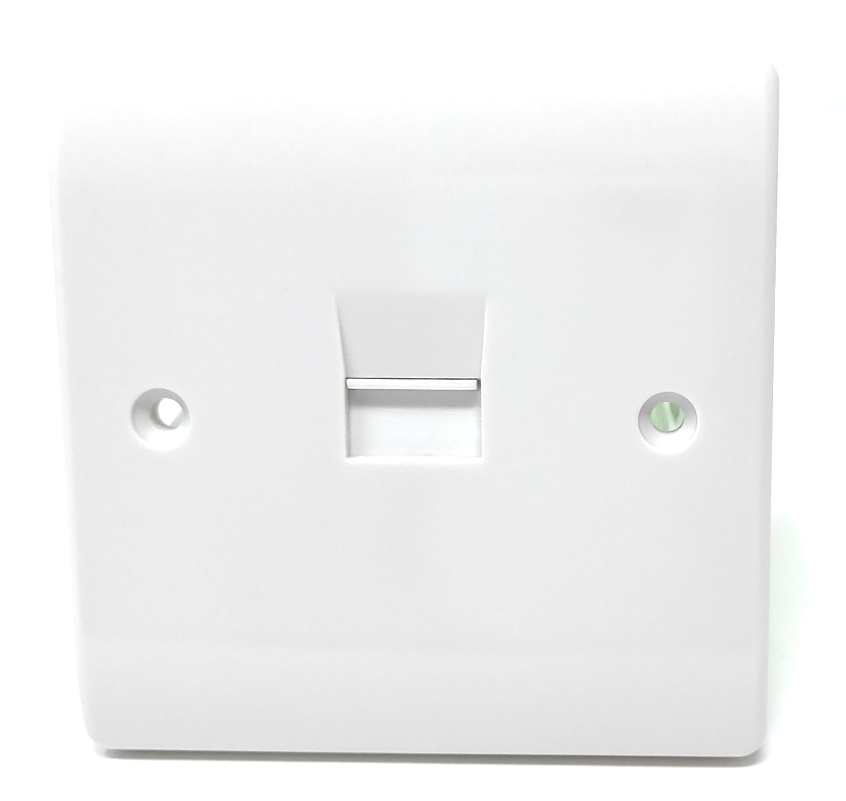 DRUT Single 1 Gang BT Socket Secondary Telephone Outlet Faceplate