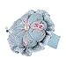 NEOVIVA Wrist Wearable Pincushions for Sewing and Quilting, Style Blossom, Pack of 2, Floral Blue Ocean