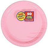 New Pink Big Party Pack - Dinner Plates (50 count) [Toy]