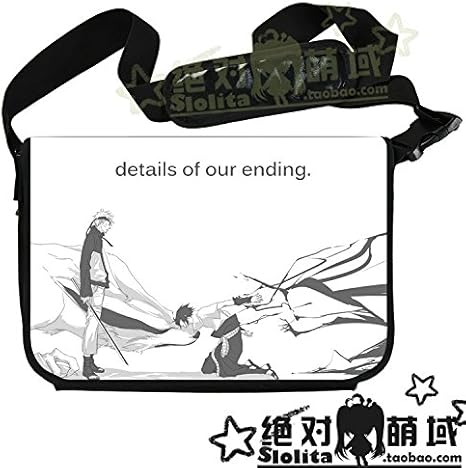 Amazon Naruto ナルト うずまきナルト うちはサスケ ショルダーバッグ アニメ キャラクターグッズ かばん 鞄 ノートパソコンバッグ ノートパソコン収納可能 パソコンバッグ ワンショルダーバッグ 340 40cmx28cmx10cm アニメ 萌えグッズ 通販