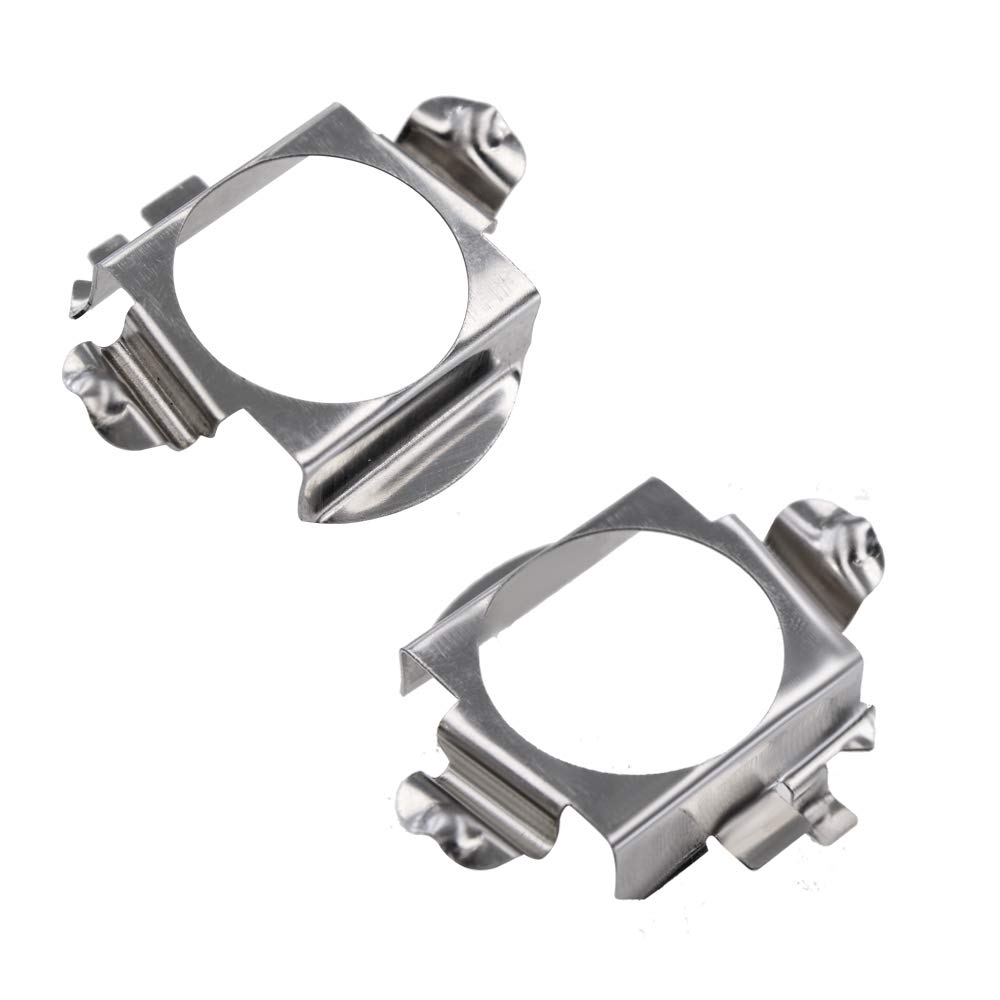 HUIQIAODS H7 LED Headlight Bulb Adapter Socket Holder Retainer for mercede ben au-di bm-w (H7 Mercedes Benz)