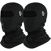 Balaclava Ski Mask, Full Face Mask Uv Protection Motorcycle Riding with Breathable Air Vents Neck Gaiter for Outdoor Sports