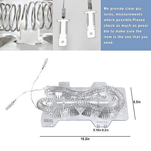 Electric Dryer Heating Element DC4700019A with Heavy Duty Coil By Primeswift,Exact Replacement